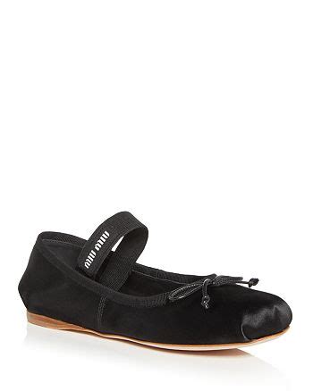 Miu Miu Women's Ballet Slipper Flats 